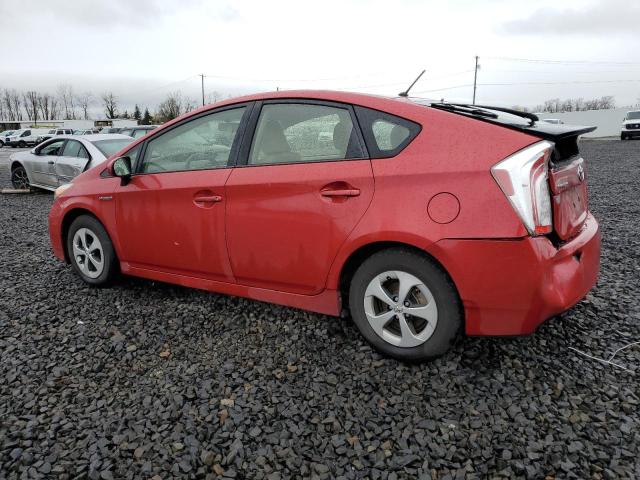 JTDKN3DU2C1508218 - 2012 TOYOTA PRIUS MAROON photo 2