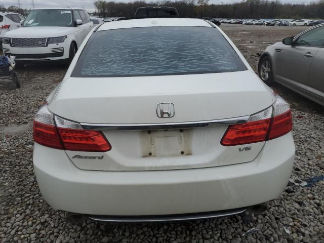 1HGCR3F81DA026951 - 2013 HONDA ACCORD EXL WHITE photo 6