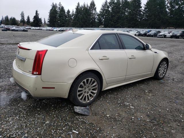 1G6DL5ED6B0129478 - 2011 CADILLAC CTS PERFORMANCE COLLECTION WHITE photo 3