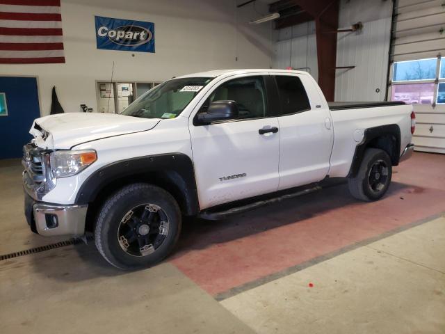 5TFUM5F19GX066759 - 2016 TOYOTA TUNDRA DOUBLE CAB SR/SR5 WHITE photo 1
