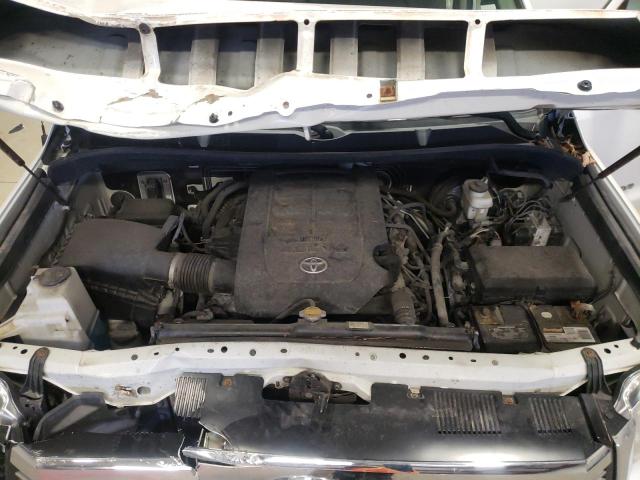 5TFUM5F19GX066759 - 2016 TOYOTA TUNDRA DOUBLE CAB SR/SR5 WHITE photo 11