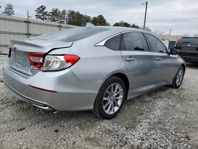 1HGCV1F18MA113281 - 2021 HONDA ACCORD LX SILVER photo 3