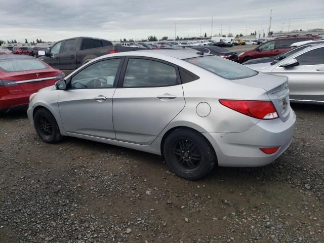 KMHCT4AEXFU819326 - 2015 HYUNDAI ACCENT GLS SILVER photo 2