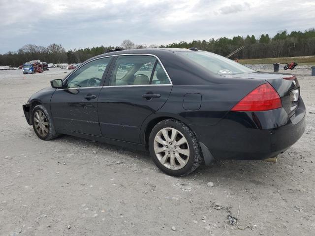 1HGCM66536A030539 - 2006 HONDA ACCORD EX BLACK photo 2