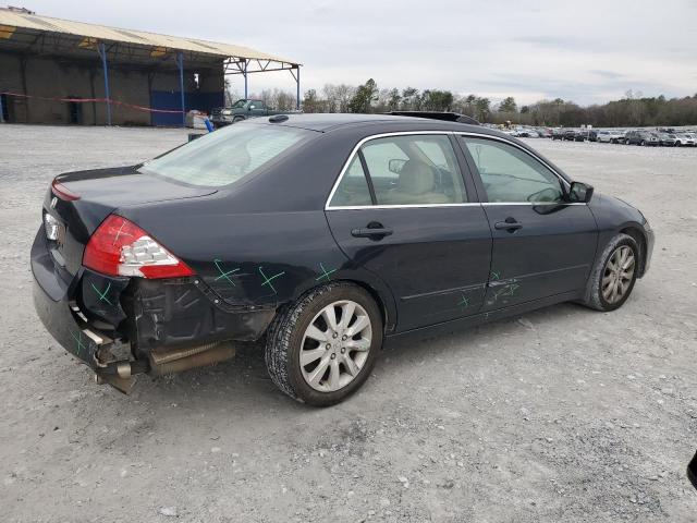 1HGCM66536A030539 - 2006 HONDA ACCORD EX BLACK photo 3