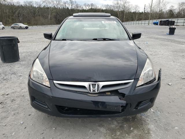 1HGCM66536A030539 - 2006 HONDA ACCORD EX BLACK photo 5