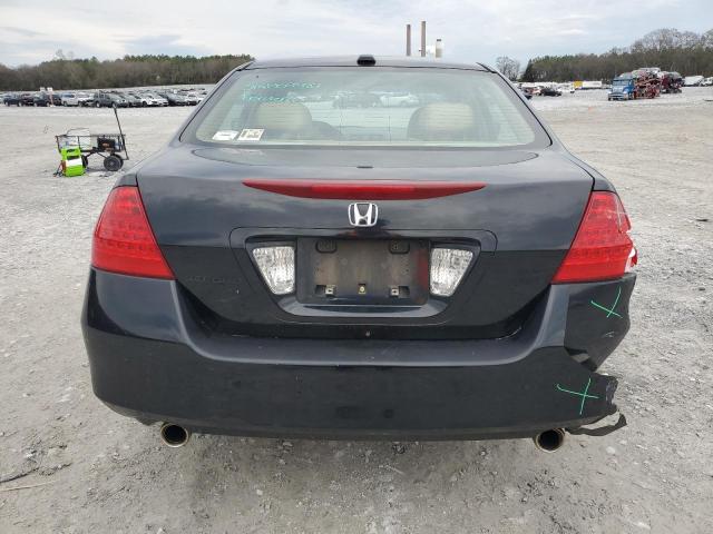 1HGCM66536A030539 - 2006 HONDA ACCORD EX BLACK photo 6