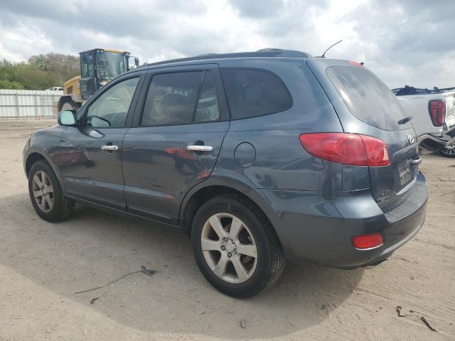 5NMSH13E57H065726 - 2007 HYUNDAI SANTA FE SE BLUE photo 2