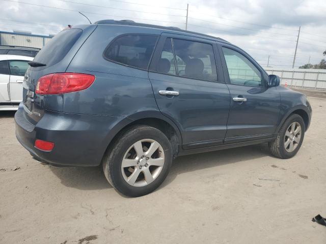 5NMSH13E57H065726 - 2007 HYUNDAI SANTA FE SE BLUE photo 3