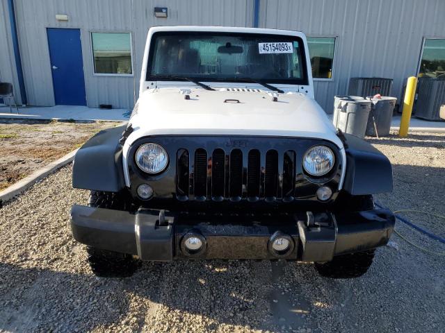 1C4AJWAG2FL604835 - 2015 JEEP WRANGLER SPORT WHITE photo 5