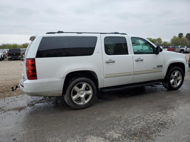 1GNSCJE05ER220372 - 2014 CHEVROLET SUBURBAN C1500 LT WHITE photo 3