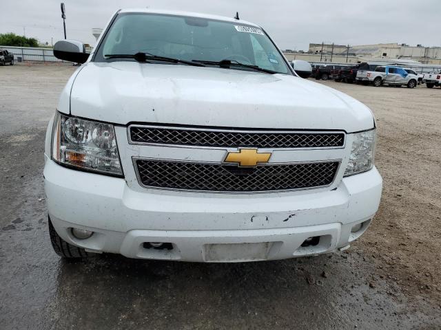 1GNSCJE05ER220372 - 2014 CHEVROLET SUBURBAN C1500 LT WHITE photo 5