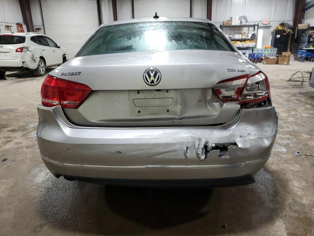 1VWCN7A39EC042928 - 2014 VOLKSWAGEN PASSAT SEL SILVER photo 6