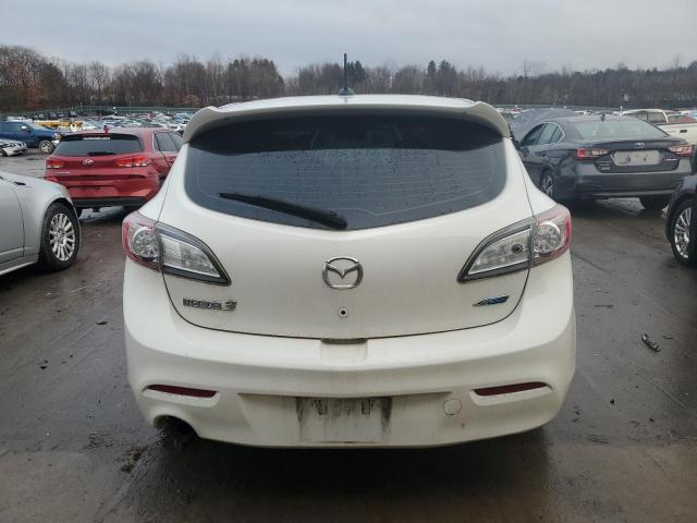 JM1BL1MP6D1754551 - 2013 MAZDA 3 I WHITE photo 6