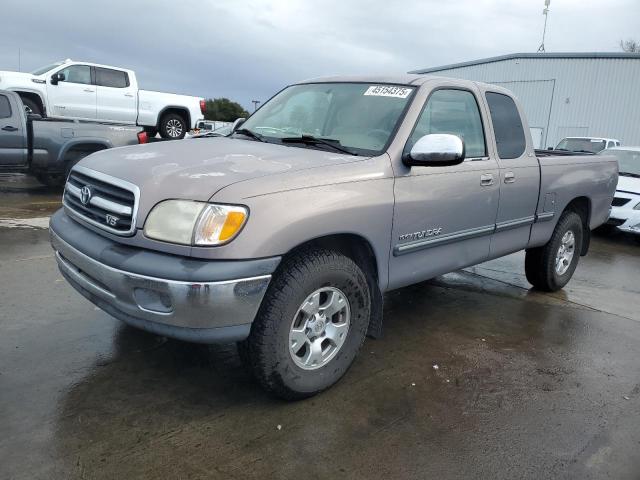 5TBRT3419YS074506 - 2000 TOYOTA TUNDRA ACCESS CAB ნაცრისფერი ფოტო 1