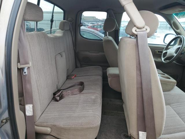 5TBRT3419YS074506 - 2000 TOYOTA TUNDRA ACCESS CAB ნაცრისფერი ფოტო 10