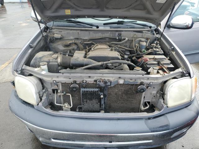5TBRT3419YS074506 - 2000 TOYOTA TUNDRA ACCESS CAB ნაცრისფერი ფოტო 11