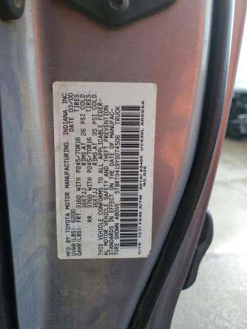 5TBRT3419YS074506 - 2000 TOYOTA TUNDRA ACCESS CAB ნაცრისფერი ფოტო 12