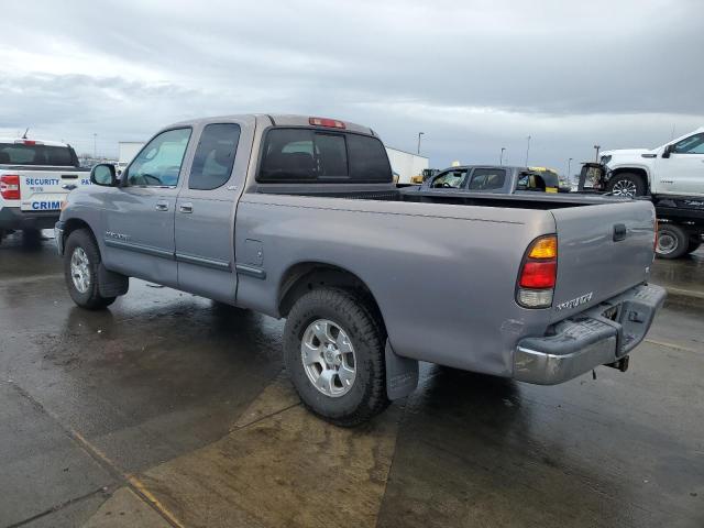 5TBRT3419YS074506 - 2000 TOYOTA TUNDRA ACCESS CAB ნაცრისფერი ფოტო 2