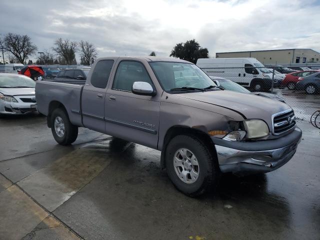5TBRT3419YS074506 - 2000 TOYOTA TUNDRA ACCESS CAB ნაცრისფერი ფოტო 4