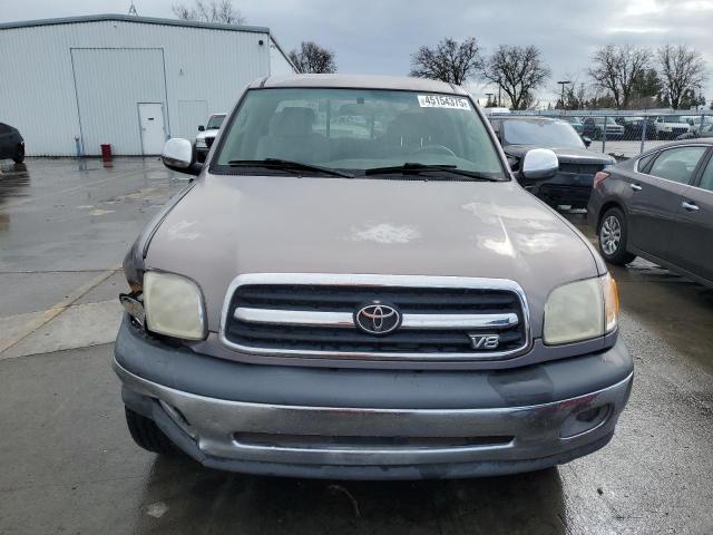 5TBRT3419YS074506 - 2000 TOYOTA TUNDRA ACCESS CAB ნაცრისფერი ფოტო 5
