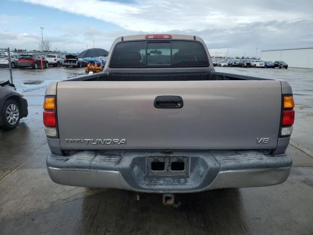 5TBRT3419YS074506 - 2000 TOYOTA TUNDRA ACCESS CAB ნაცრისფერი ფოტო 6