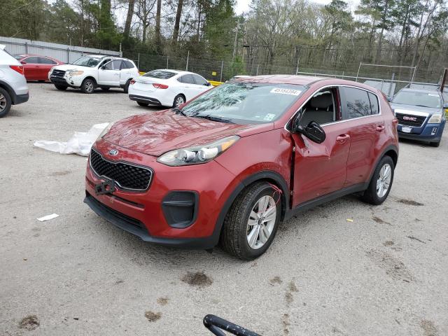 KNDPM3AC5H7160939 - 2017 KIA SPORTAGE LX BURGUNDY photo 1