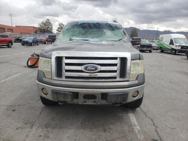 1FTFX1EV5AKE71681 - 2010 FORD F150 SUPER CAB GRAY photo 5