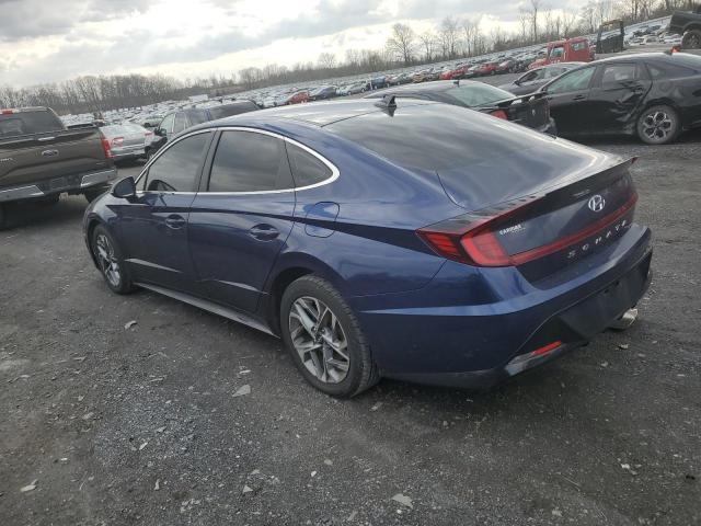 5NPEL4JA5LH038147 - 2020 HYUNDAI SONATA SEL BLUE photo 2