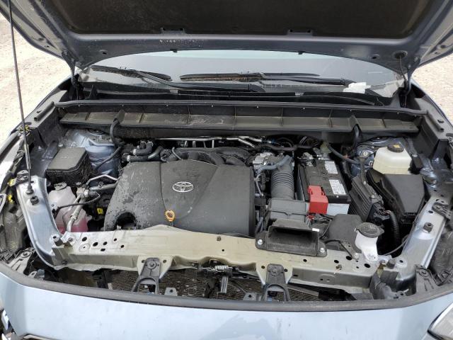 5TDGZRAH5NS136965 - 2022 TOYOTA HIGHLANDER XLE Mavi foto 11