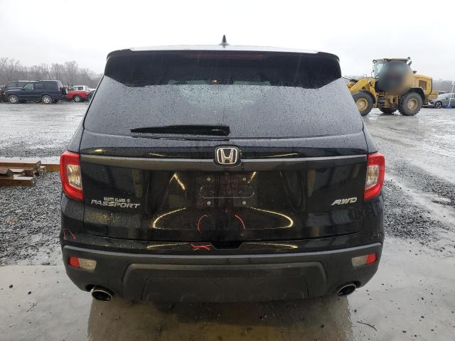 5FNYF8H56MB032927 - 2021 HONDA PASSPORT EXL BLACK photo 6
