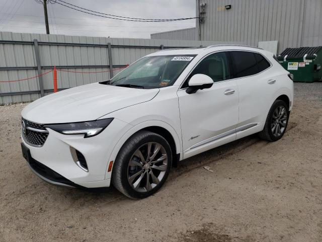 LRBFZSR44MD105963 - 2021 BUICK ENVISION AVENIR WHITE photo 1