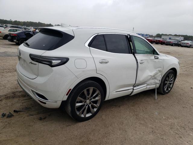 LRBFZSR44MD105963 - 2021 BUICK ENVISION AVENIR WHITE photo 3