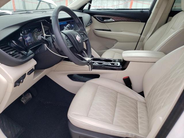 LRBFZSR44MD105963 - 2021 BUICK ENVISION AVENIR WHITE photo 7