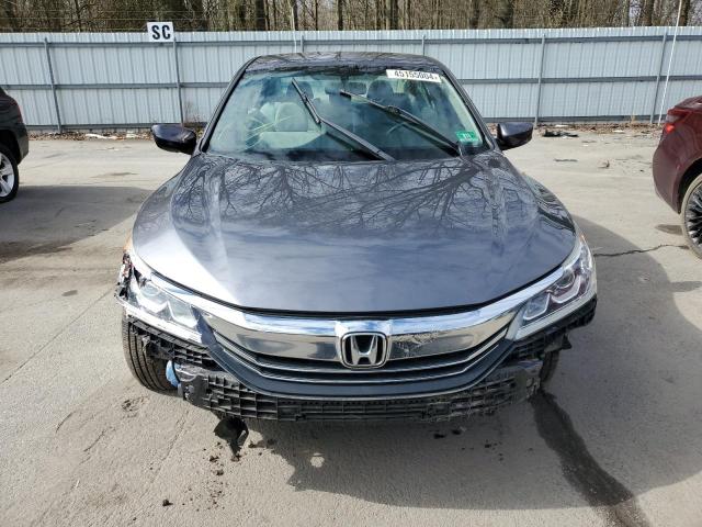 1HGCR2F37HA128677 - 2017 HONDA ACCORD LX GRAY photo 5