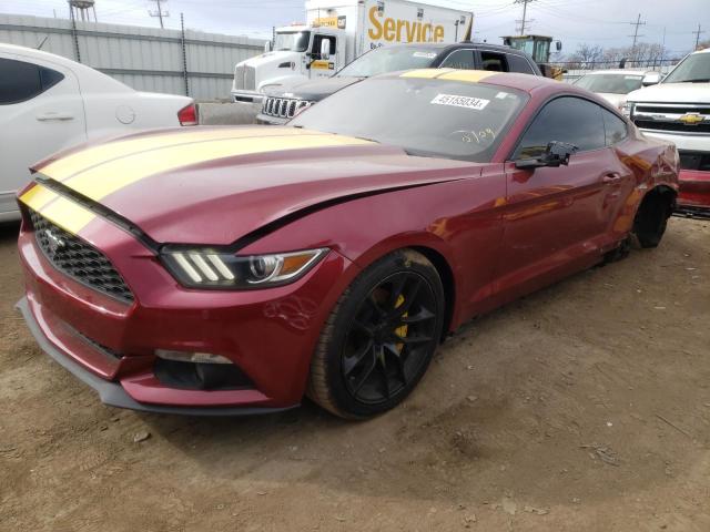 1FA6P8TH2H5217396 - 2017 FORD MUSTANG RED photo 1