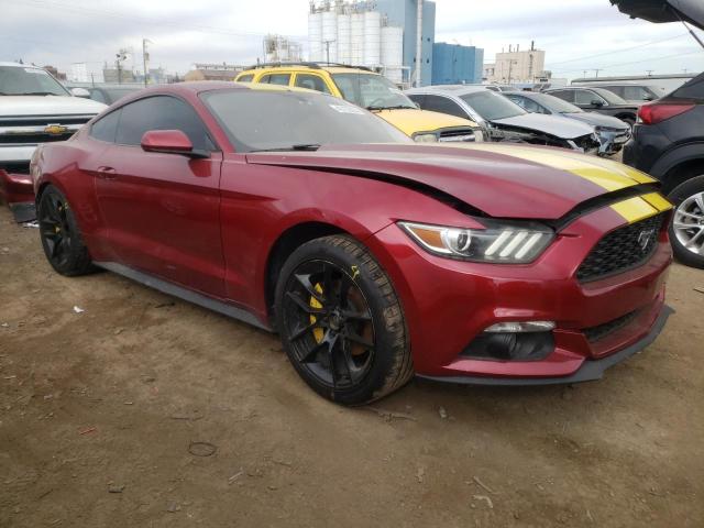 1FA6P8TH2H5217396 - 2017 FORD MUSTANG RED photo 4