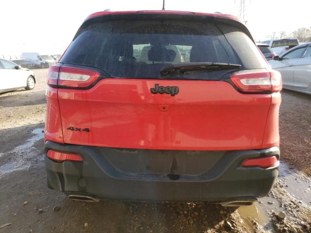 1C4PJMCX4JD598499 - 2018 JEEP CHEROKEE LATITUDE RED photo 6