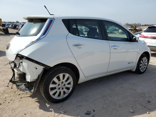 1N4AZ0CPXDC424038 - 2013 NISSAN LEAF S WHITE photo 3