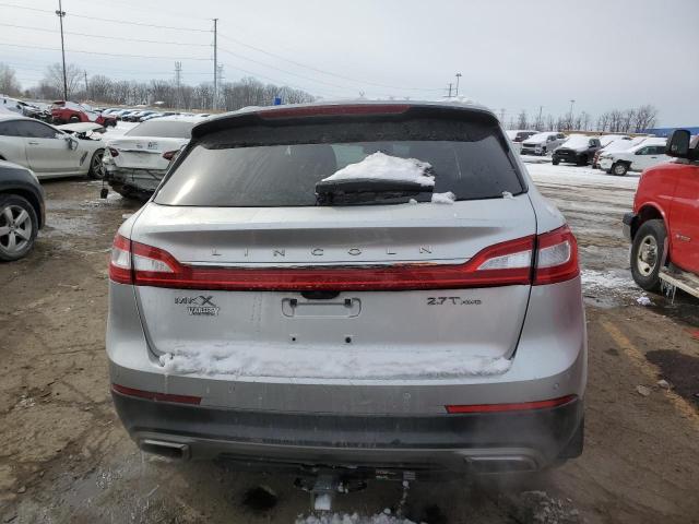 2LMPJ8LPXHBL30967 - 2017 LINCOLN MKX RESERVE Արծաթագույն լուսանկար 6