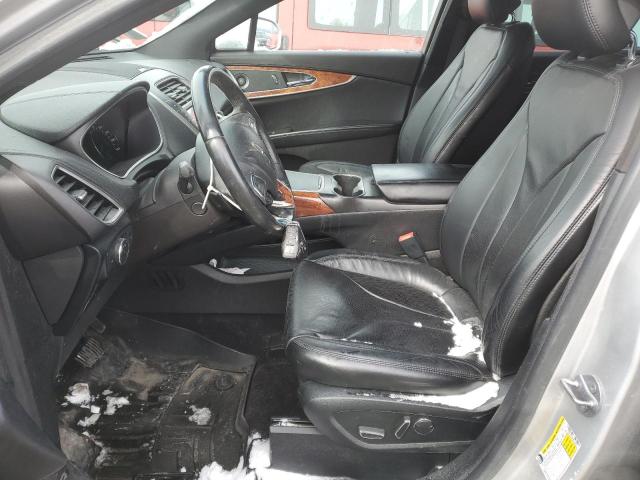 2LMPJ8LPXHBL30967 - 2017 LINCOLN MKX RESERVE Արծաթագույն լուսանկար 7