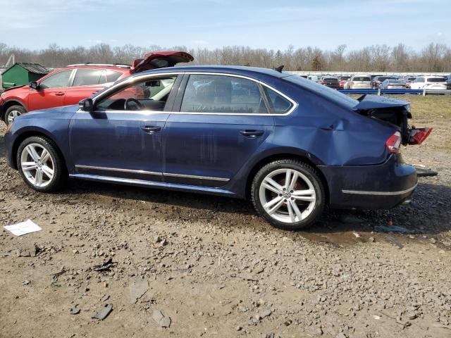 1VWCN7A36EC063395 - 2014 VOLKSWAGEN PASSAT SEL BLUE photo 2