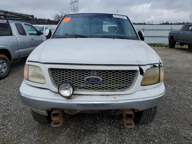 2FTPX18L41CA26139 - 2001 FORD F150 WHITE photo 5