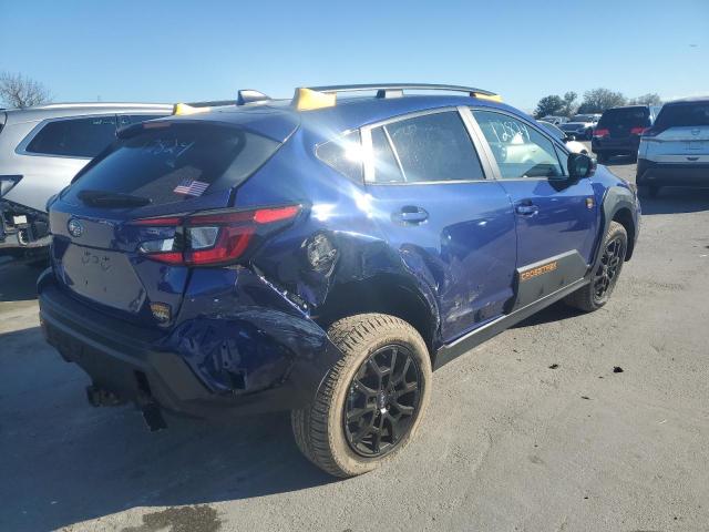 4S4GUHT68R3741067 - 2024 SUBARU CROSSTREK WILDERNESS BLUE photo 3