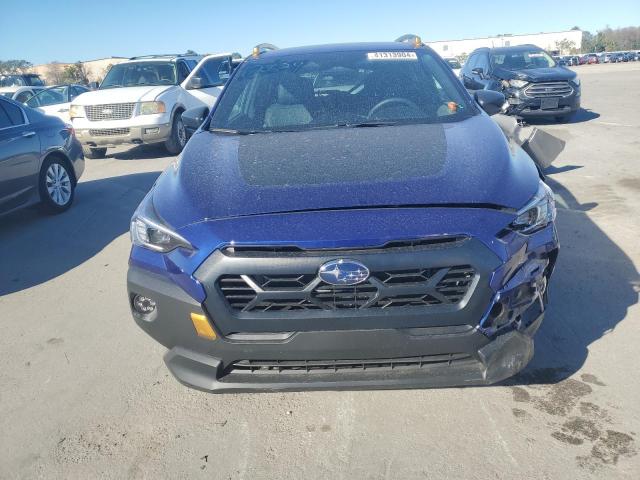 4S4GUHT68R3741067 - 2024 SUBARU CROSSTREK WILDERNESS BLUE photo 5