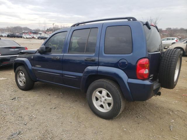 1J4GL58K84W191799 - 2004 JEEP LIBERTY LIMITED BLUE photo 2