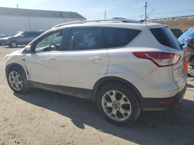 1FMCU0JXXEUB95548 - 2014 FORD ESCAPE TITANIUM WHITE photo 2