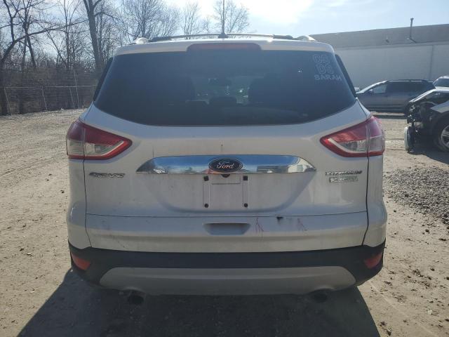 1FMCU0JXXEUB95548 - 2014 FORD ESCAPE TITANIUM WHITE photo 6