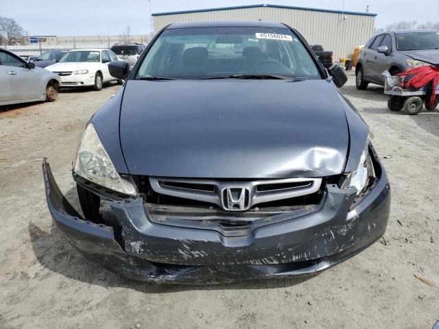 1HGCM56384A092637 - 2004 HONDA ACCORD LX BLUE photo 5