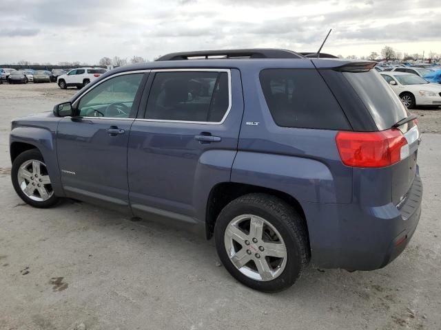 2GKALUEK4D6211457 - 2013 GMC TERRAIN SLT BLUE photo 2